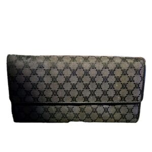Authentic Celine Triomphe Long Wallet